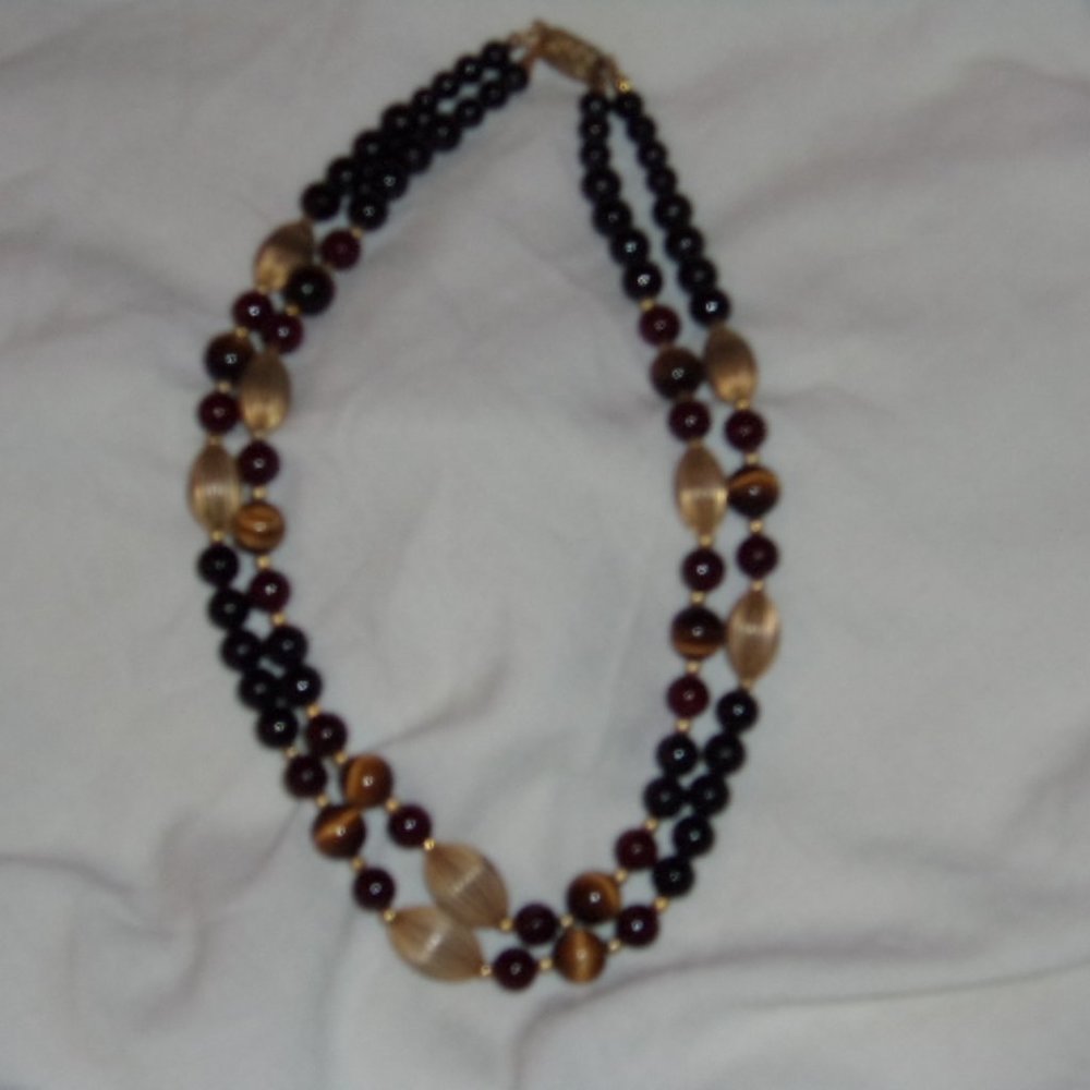 16 inch double strand necklace